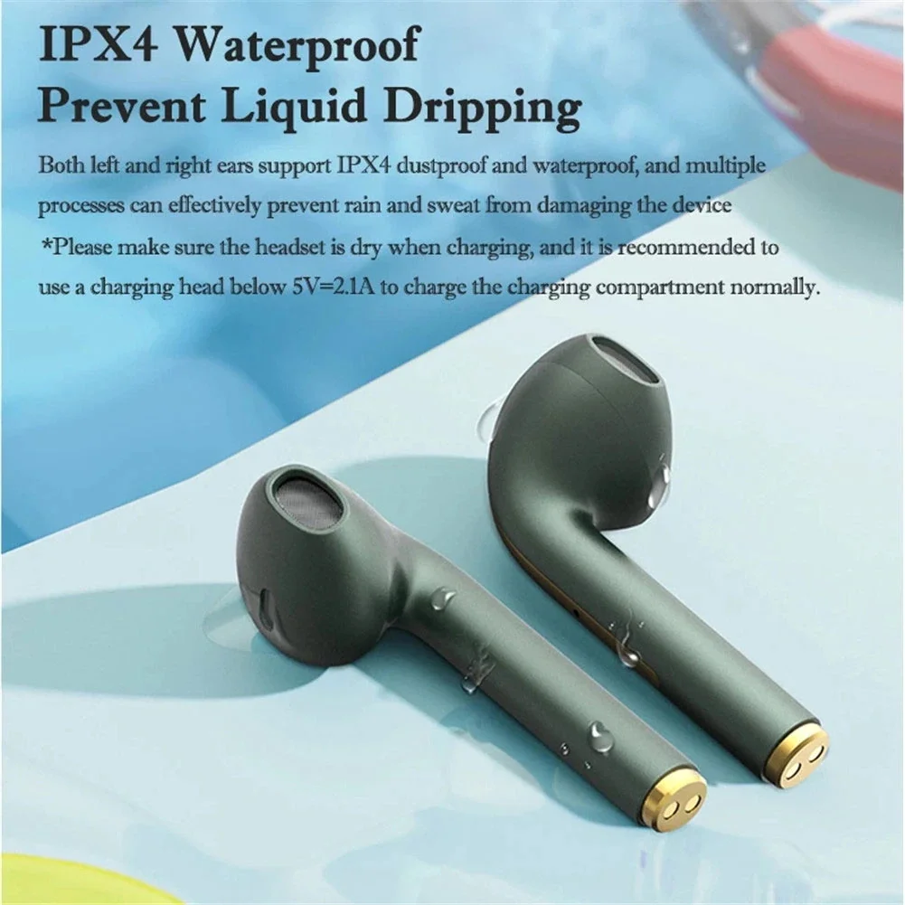 Xiaomi J18 Wireless Earphone HiFI In-ear Stereo with Microphone Bluetooth Touch Waterproof Noise-cancelling Various Headphones